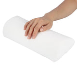 Nail Pillow, Hand Holder Cushion Pillow Salon Hand Rest Cushion Detachable Washable Nail Art Soft Sponge Pillow (White)