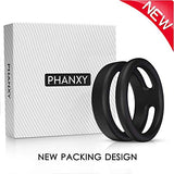 Silicone Dual Penis Ring, Premium Stretchy Longer Harder Stronger Erection Cock Ring