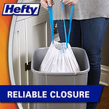 Hefty Ultra Strong Tall Kitchen Trash Bags, Clean Burst Scent, 13 Gallon, 80 Count