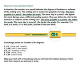 TICONDEROGA Pencils, Wood-Cased, Unsharpened, Graphite #2 HB Soft