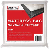 CRESNEL Mattress Bag for Moving & Long-Term Storage - Twin Size