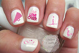 40 Cheer Cheerleading Nail Art Designs Decals