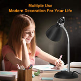 LEPOWER Metal Desk Lamp, Adjustable Goose Neck Table Lamp, Eye-Caring