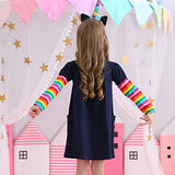 VIKITA 2018 Toddler Girls Dresses Long Sleeve Girl Dress for Kids 3-8 Years LH5805, 2T