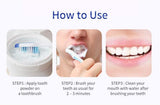 Teeth Whitening Powder,Pearl Essence Teeth Brightening Powder,BREYLEE Natural Teeth Whitener Removing Stain Caused by Coffee Wine Smoking Without Causing Damages,Keeping Oral Fresh(1.94 oz)