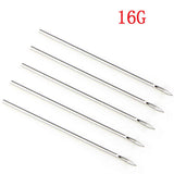 DatingDay 41PCS Professional Body Piercing Tool Kits Ear Nose Navel Nipple Needles Set