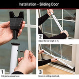 Master Lock 265D Door Security Bar, Pack of 1, White