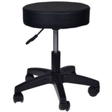 Black Stool Hydraulic Step Adjustable Kitchen Vanity Kids Chair Facial Salon Massage Spa Dental Swivel Rolling Chair