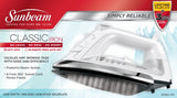 Sunbeam Classic 1200 Watt Mid-size Anti-Drip Non-Stick Soleplate Iron with Shot