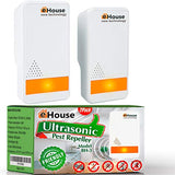 BH-3 Ultrasonic Pest Repeller - (2 Pack) Electronic Plug in Best Repellent - Pest Control