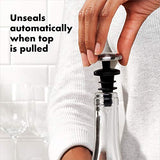 OXO SteeL Expanding Leakproof Wine Stopper, (2 Pack)