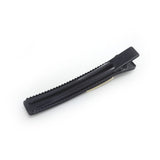 Meilliwish Leather Alligator Hair Clip (A63)(Brown)