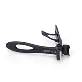 Wide Jaw Nail Clippers - TOP TENG Ultra Sharp Wide Opening Nail Cutter for Fingernails & Thick Toenails (Large, Black)