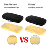 Aloudy Ergonomic Memory Foam Office Chair Armrest Pads, Comfy Gaming