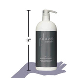 Nuuvo Haircare Grooming Cream 3 in 1 | No-Poo Shampoo Cleanser With a Moisturizing Conditioner for Hydration To Heal Scalp Irritation & Dry Hair For All Hair Types Unisex | Smooth Fresh Shave For Face, Arms and Legs