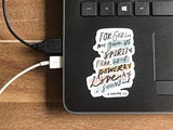 Christian stickers about faith, Jesus, scripture, prayer