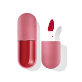 RONRONS 30 Pieces Cute Capsule Shaped Mini Lip Gloss Tubes Refillable Lip Balm Bottles Clear Empty Lip Balm Containers Reusable Plastic Lipstick Tube Containers with Rubber Insert Stoppers, 3ml