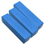 3 Pack Blue BarberMate Blade Caddy with Detachable Lid