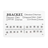Maxmartt 10 Packs/Set Metal Brackets Braces Tooth Tool (without hook)