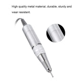 Electric Nail File Drill Professional Finger Toe Nail Polishing Machine 35000RPM Handle Pedicure Replacement