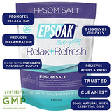 Epsoak Epsom Salt - 2 lb. Relax + Refresh Bath Salts