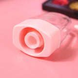 MISAZ 16 Pieces Empty Lip Gloss Tubes 5ml/0.2oz Adorable Pink Ice-cream Shaped Refillable Lip Balm Bottles Cosmetic Samples Container DIY Lip Glaze Vials Storage Bottle for Women Makeup Girls Beauty