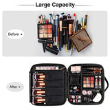 Travel Makeup Case,Chomeiu- Professional Cosmetic Makeup Bag Organizer