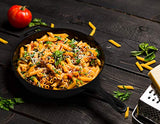 Pre-Seasoned Cast Iron Skillet - Utopia Kitchen (12.5 Inch)