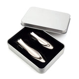 2 Pack Nail Clippers, Zinc Alloy Stainless Steel Nail Cutters, Cutting Force Fingernail Clipper and 4mm Wide Jaw Thicker Toenail Clipper, Ergonomic Design Nail Trimmer for Adults, Kids, Elderly