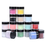 18 Colors Acrylic Nail Art, Nail Acrylic Powder Set for Nail Extension, DIY Creative Sculpture Nail, Creative Imaginative Nail Art Decoration DIY Decoration Set, US Stock