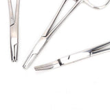 Piercing Kit, Body Piercing Tweezer Kit, Stainless Steel Drilling Tool Set Piercing Kit Asepsis Safety Piercing Tools Kit Body Piercing Tools for Body Belly Nose Lip 4 Pieces/set