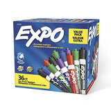 Expo Low Odor Dry Erase Marker | Chisel Tip Markers | Whiteboard Markers