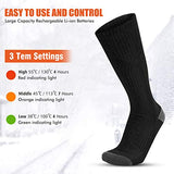 UpdateClassic Heated Socks USB Rechargeable Electric Socks with 4Pcs Large Capacity