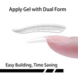 Beetles Poly Gel for Nail Extension Gel, 60g Clear Builder Gel Nail Gel Trendy Nail Art Design Nail Extension Gel Salon Nail Easy DIY at Home