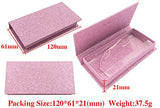 HBZGTLAD NEW10pcs 25mm False Eyelashes Packaging Box Lash Boxes Custom Your Logo Fake 3d Mink Lashes Glitter Case Empty Makeup Eyelash Storage (21)
