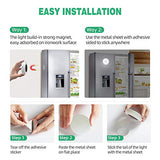 LED Closet Lights Wireless Motion Sensor Puck Light, Newest Version USB