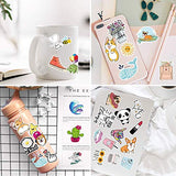 Stickers for Water Bottles, 100 Pack/PCS Cute Vsco Vinyl Aesthetic Waterproof Stickers