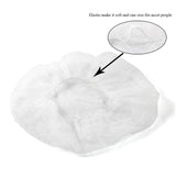 OKEKON Disposable Caps Non-woven Bouffant Dust Cap Hair Net,Elastic Free Size Bouffant Hats Disposable for Cosmetics, Beauty, Kitchen, Home, Industries, Hospital,Lightweight & Breathable 100Pcs White