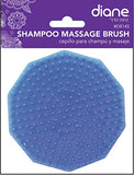 Diane Handheld Shampoo Massage Brush Assorted Colors - 24 pieces