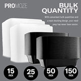 50-Pack Meal Prep Plastic Microwavable Food Containers For Meal Prepping With Lids