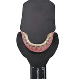 RZJZGZ (6Pcs) Dental Photo Contrast Black Background Board Autoclavable Dental Orthodontic Oral Cheek Retractors Photographic Black Background Backdrop