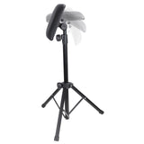 Tattoo Armrest,Foldable Adjustable Foam Tattoo Arm Leg Rest Tattoo Studio Armrest Pad Tattoo Tripod PVC Leather Stand