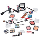 SHANY Carry All Makeup Train Case with Pro Makeup and Reusable Aluminum Case