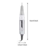 Electric Nail File Drill Professional Finger Toe Nail Polishing Machine 35000RPM Handle Pedicure Replacement