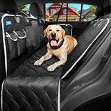 STALEX Dog Car Seat Cover - Dog Seat Cover for Back Seat, Non-Slip Waterproof Car