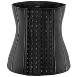 Waist Trainer for Women Corset Cincher Body Shaper Girdle Trimmer with Steel Bones