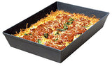 LloydPans Kitchenware 8 by 10 inch Detroit Style Pizza Pan USA Made Hard-Anodized