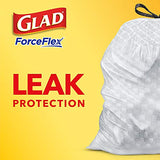 Glad ForceFlex Tall Kitchen Drawstring Trash Bags, 13 Gal, 100 Ct (Package May Vary)