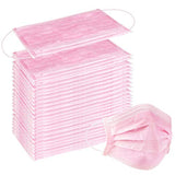 Wecolor 100 Pcs Disposable 3 Ply Earloop Face Masks, Suitable for Home, School, Office