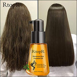 RtopR Moroccan Hair Essential Oil - Prevent Hair Loss, Hair Care Essential Oil for Dry Damaged Hair Men and Women, Healthier Scalp Soft and Light Care for Damaged Hair, Giving Shine and Gloss